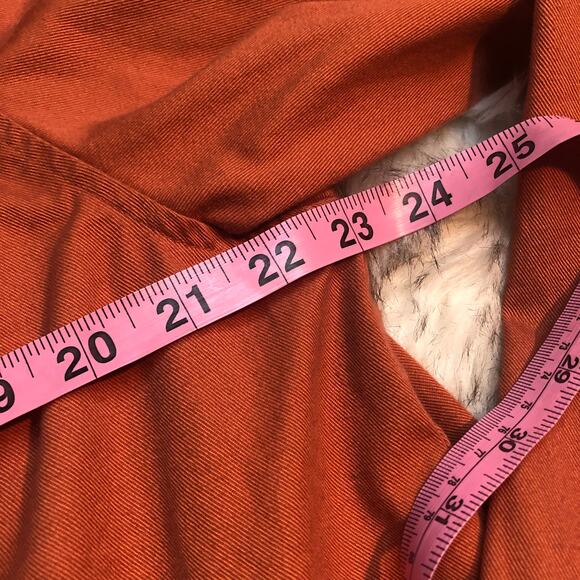 Drapers & Damons Orange Long Sleeve Embroidered Autumn Fall Jacket XL - Picture 9 of 15